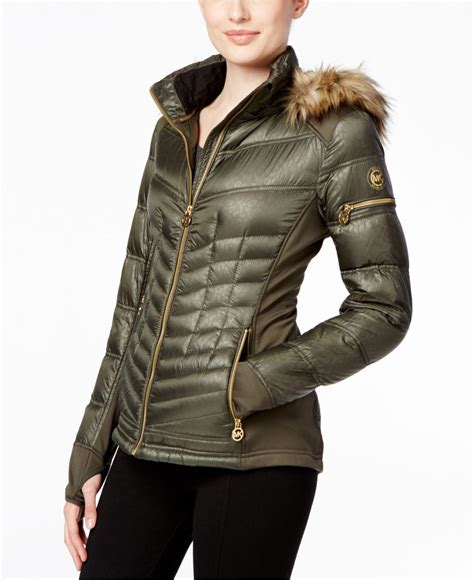 manteau michael kors green|Michael Kors Green Women's Coats & Jackets .